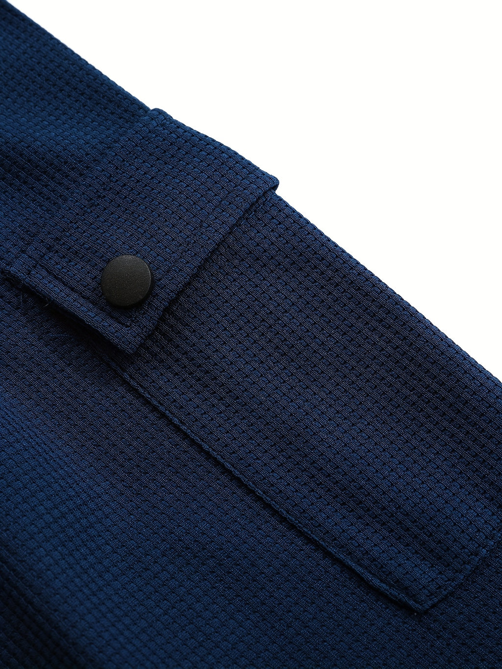 Men'S New Spring And Autumn Casual Fashion Sports Long-Sleeve Top with a Simple Two-Piece Design, Featuring Buttons And Pockets.