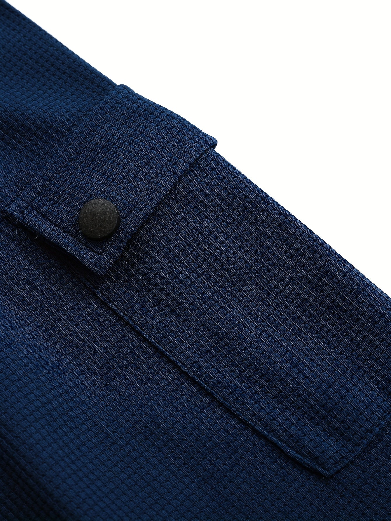 Men'S New Spring And Autumn Casual Fashion Sports Long-Sleeve Top with a Simple Two-Piece Design, Featuring Buttons And Pockets.